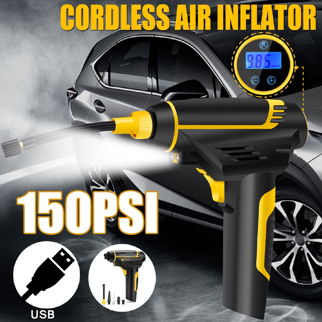 cordless car tyre inflator