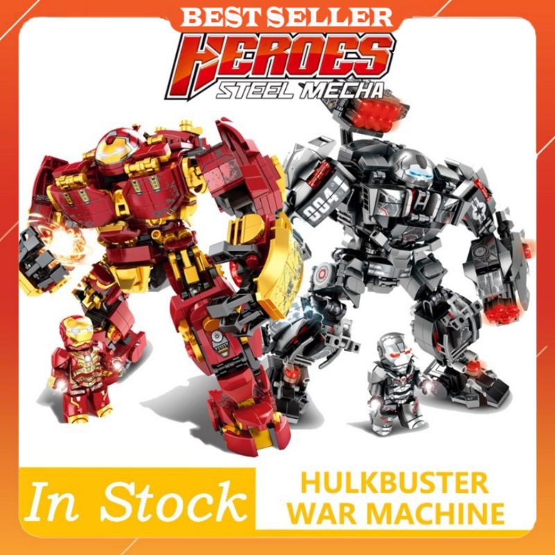 hulkbuster war machine lego