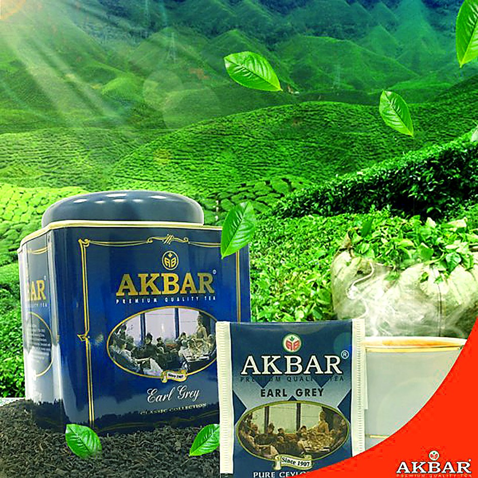 Akbar Premium Earl Grey Series Ceylon Tea Shopee Singapore