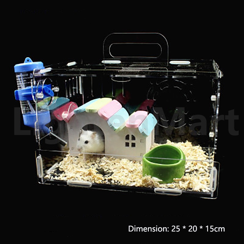 acrylic cage hamster