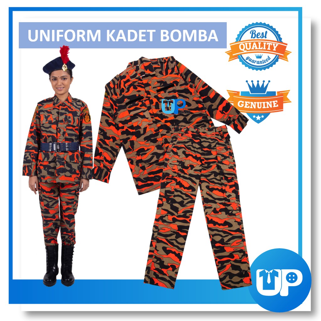 Seluar Celoreng Kadet Bomba Seluar Panjang Celoreng Kadet Bomba Imitasi 124 Kb03 Shopee Singapore