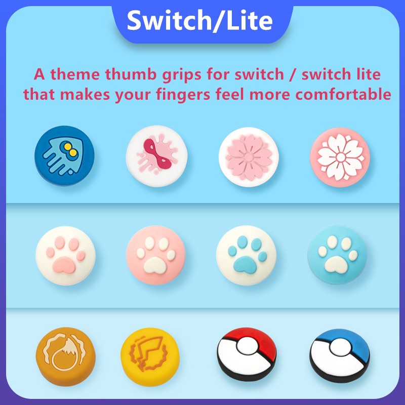 pokemon switch thumb grips