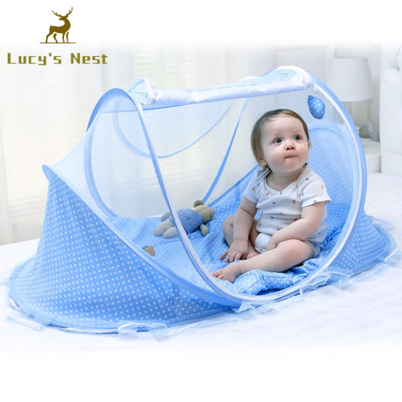 baby nest with mosquito net