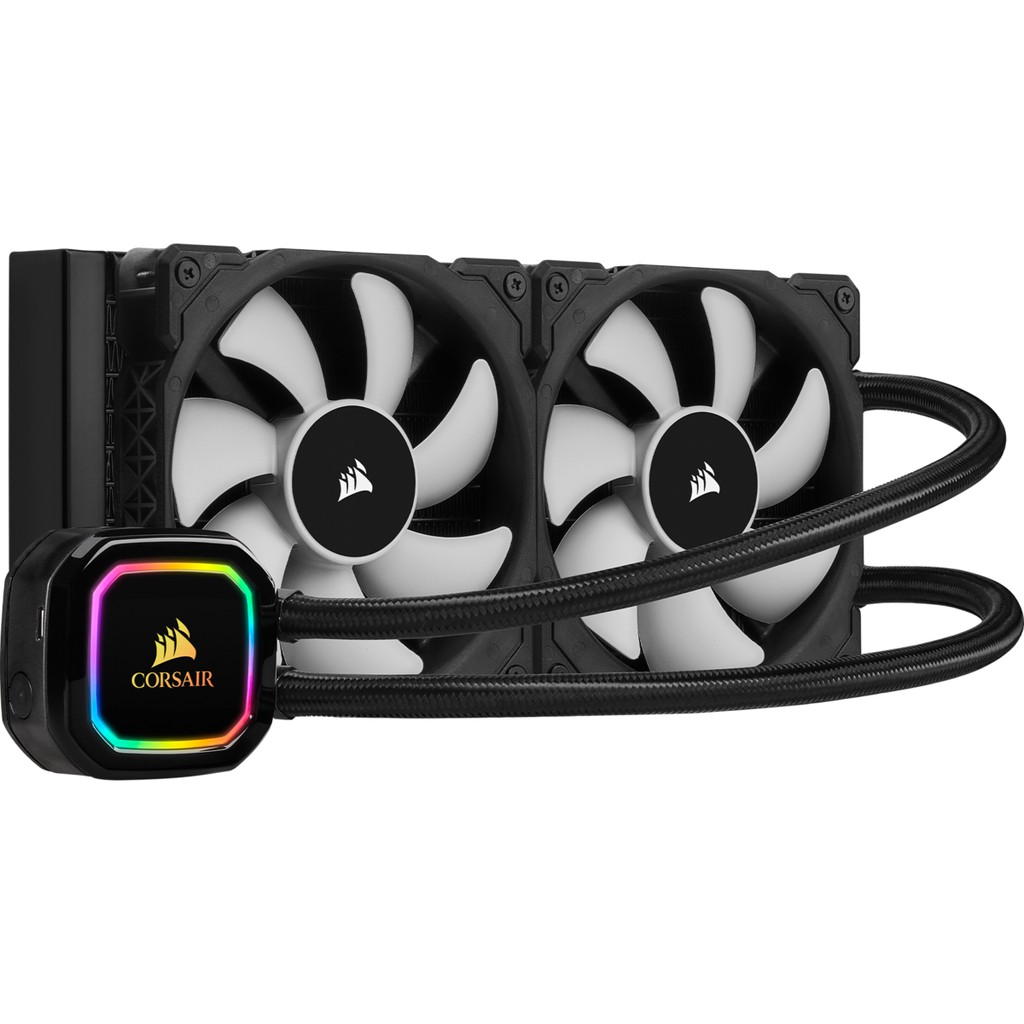 Corsair Icue H100i Rgb Pro Xt 240mm Liquid Cpu Aio Cooler Cw Ww Shopee Singapore