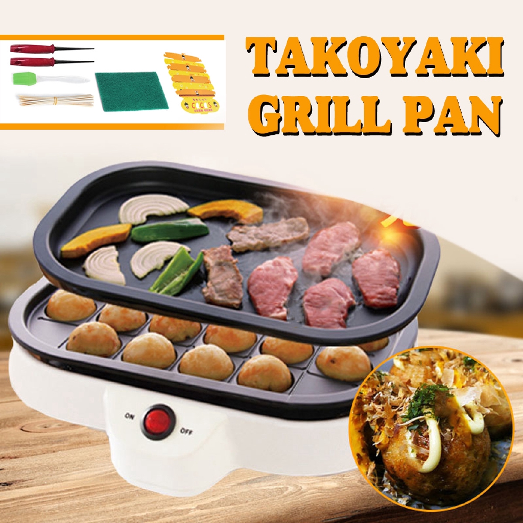 20 hole 220v 800W Professional Octopus Ball Maker Takoyaki baking