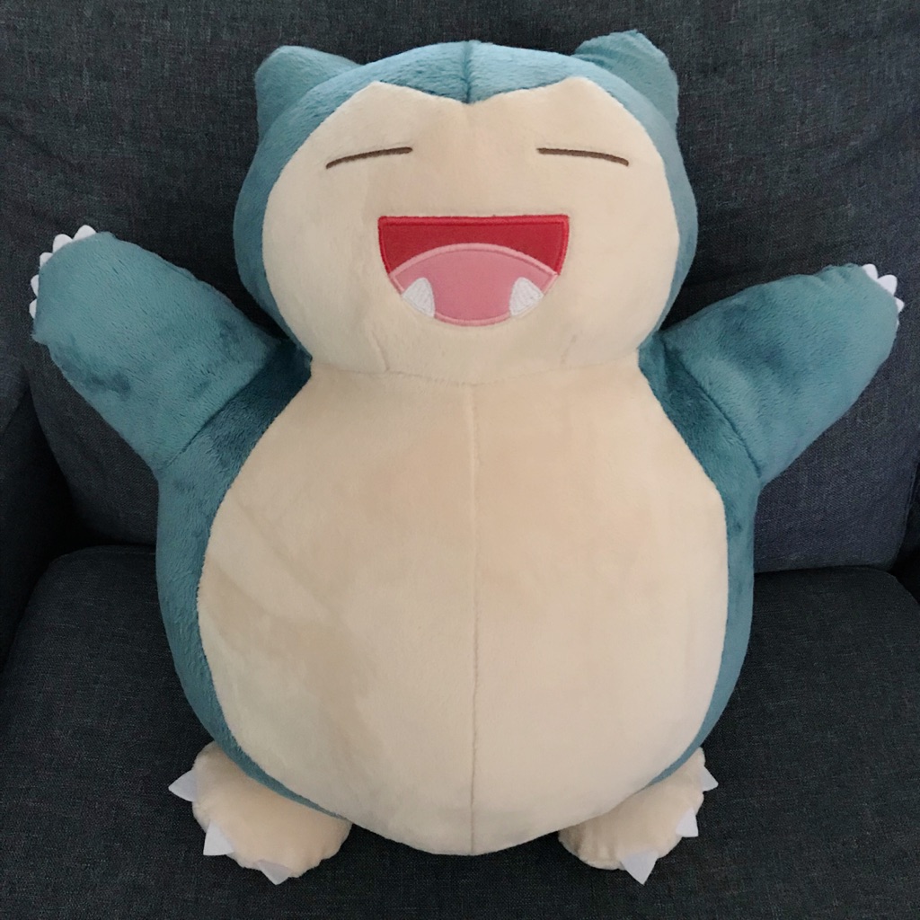 big stuffed snorlax