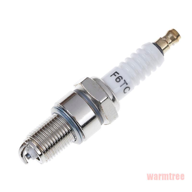 Warmtree F6tc Spark Plug Fit For Various Strimmer Chainsaw Lawnmower Engine Generator Shopee Singapore