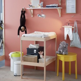 ikea solgul changing table