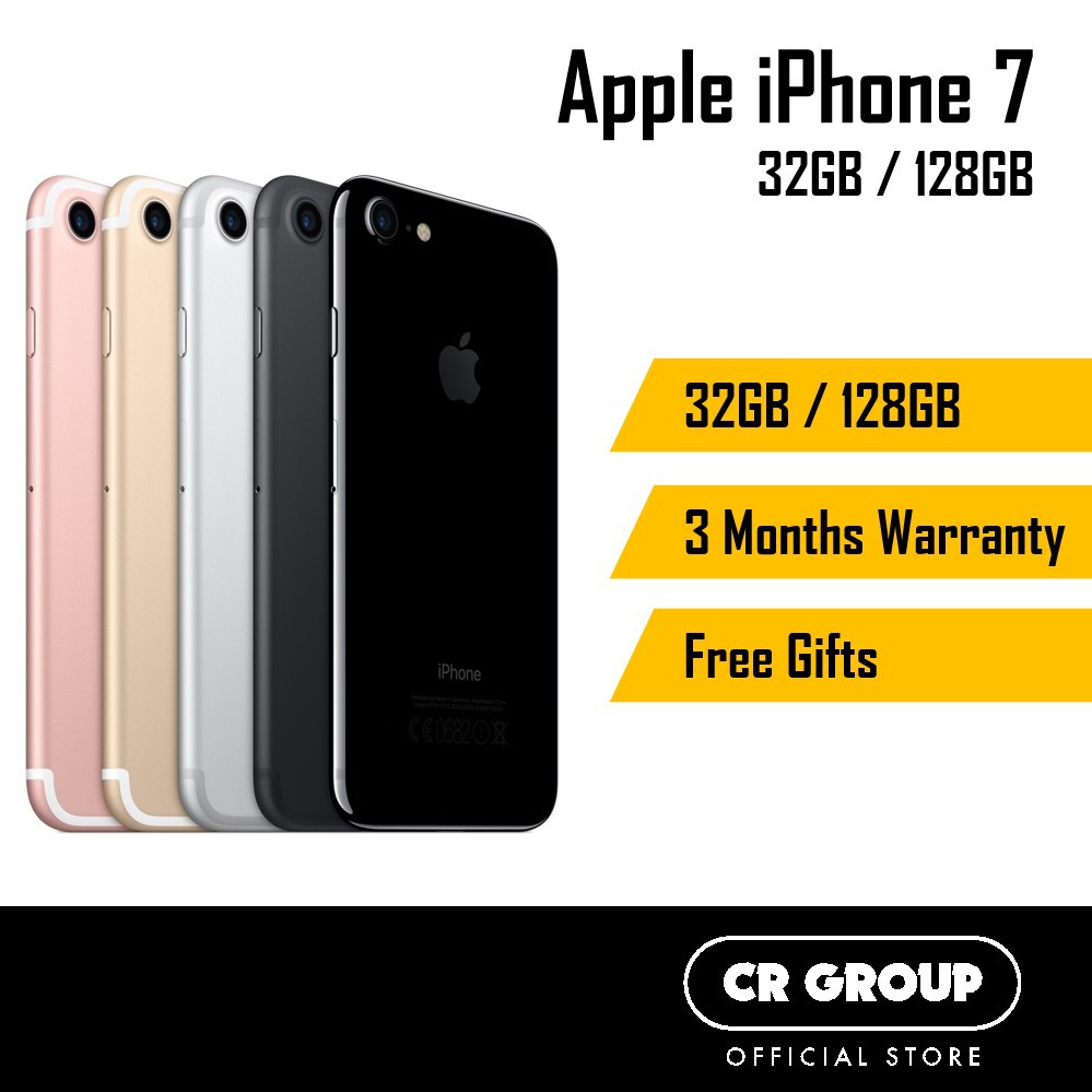 Refurbished Apple Iphone 7 32gb 128gb Local Seller With 3 Months Warranty Shopee Singapore