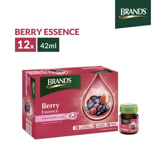 Image of BRAND'S® Berry Essence 12 Bottles x 42ml | For radiant skin | Fortified with Vitamin A,C,E, Zinc | Halal-Certified