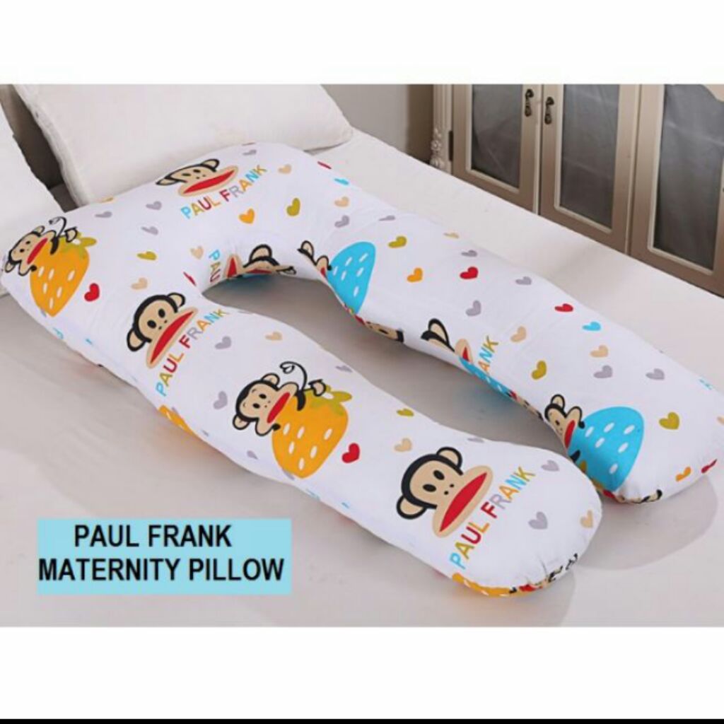 Instock Pregnancy U Pillow With Paul Frank Pillow Case Full Body