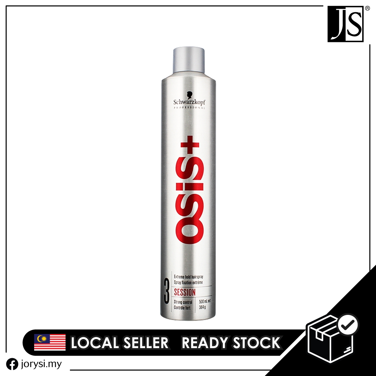 Schwarzkopf Osis 3 Session Extreme Hold Hair Spray 500ml Shopee Singapore