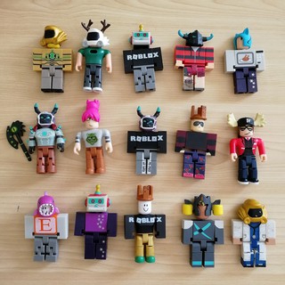 Roblox Building Blocks Zombie Attack Dolls Virtual World Games Robot Action Figure Shopee Singapore - lobo robot roblox