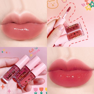 Beauty Lip tint Cute Liquid Lipstick Matte Soft Long Lasting Moisturising Pink Makeup Lip balm Cosmetics