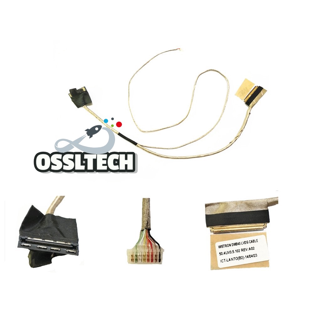 Dell Inspiron 14z 5423 14z 5423 Compatible Led Lcd Screen Cable Shopee Singapore