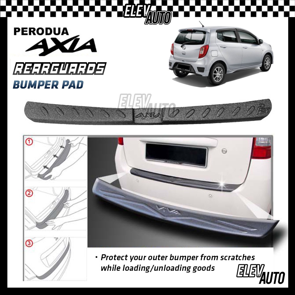 axia rear bumper