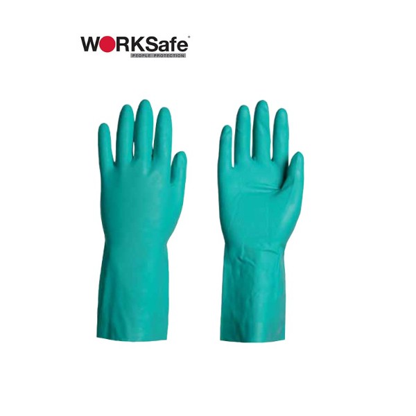 lined nitrile gloves