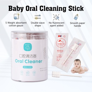 30pcs 0-1year Baby Toothbrush baby Oral cleaner baby oral wipes baby tongue cleaner Pembersihan mulut bayi 婴儿口腔清洁器嬰兒牙刷 #6