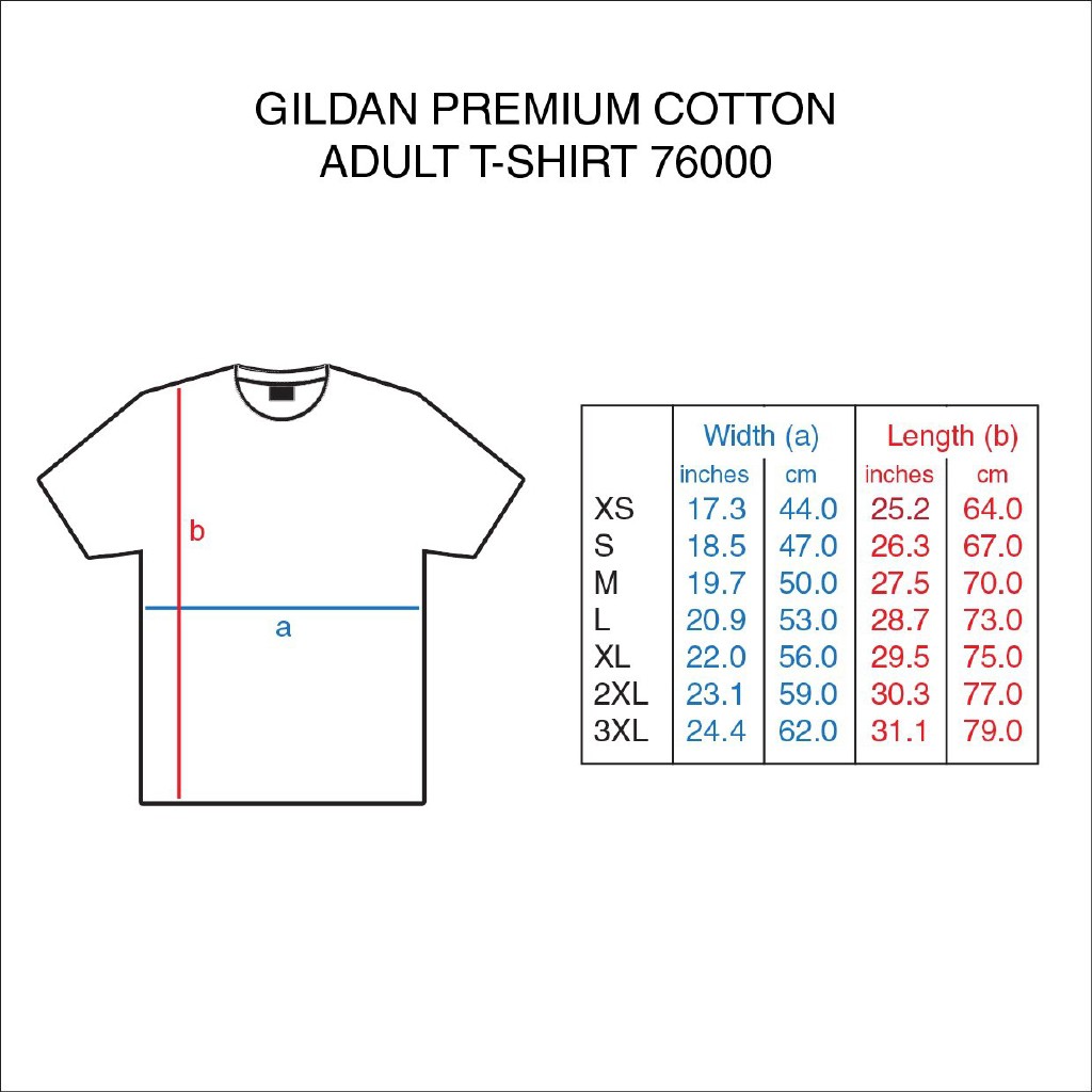 Size Chart For T Shirt Template 9191082 Vector Art At