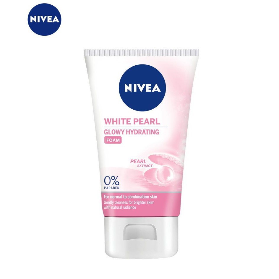 Nivea White Pearl Glowy Hydrating Face Cleanser 100g Shopee Singapore