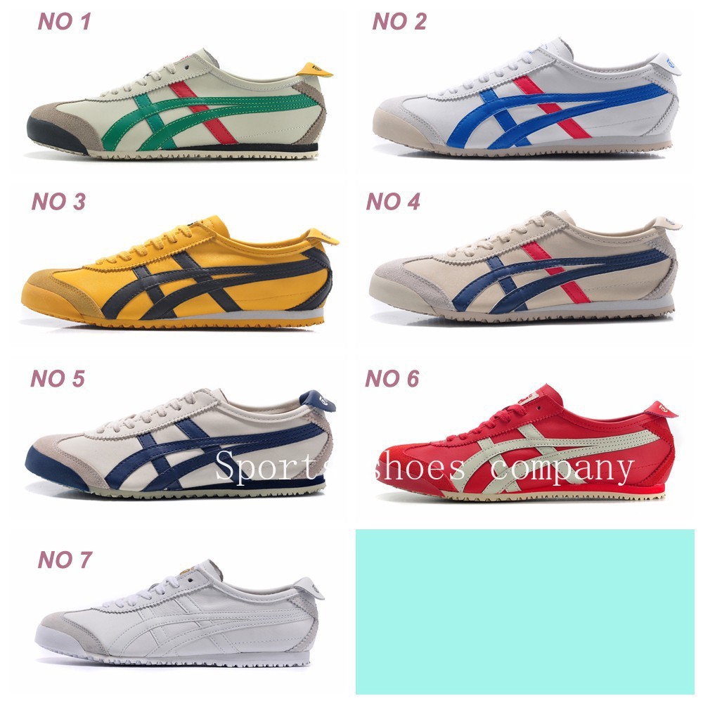 asics tiger size