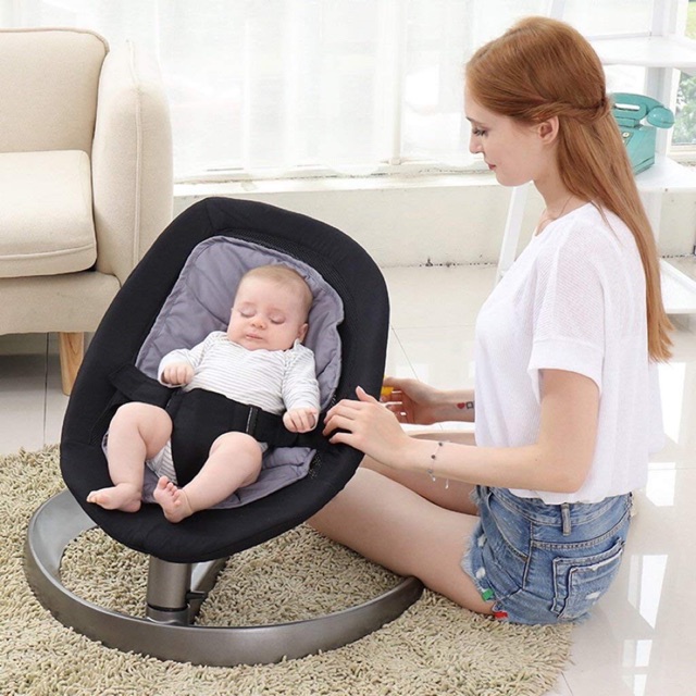 baby sleep in bouncer
