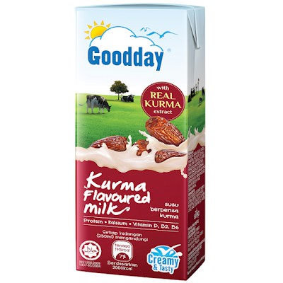 Goodday Uht Kurma Milk 1 Liter Shopee Singapore