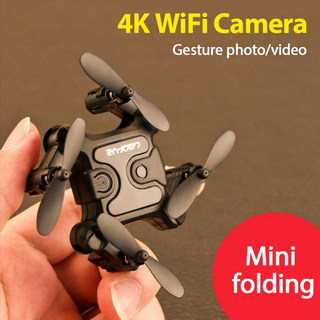 4K Mini Folding Drone WIFI Remote Control Aircraft Aerial Photography Fixed Height Aircraft Helicopter RC Quadcopter