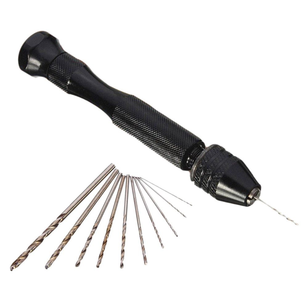 Mini Hand Drill Precision Pin Vise Bit Woodworking Manual Drill Miniature Drill