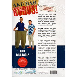 MyB Buku : Aku Dah Kurus "Aizat Razak, Coach Aizzat Adnan 