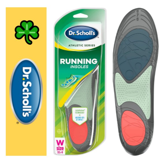 ☘️ Dr. Scholl’s W RUNNING Insoles Reduce Shock and Prevent Common
