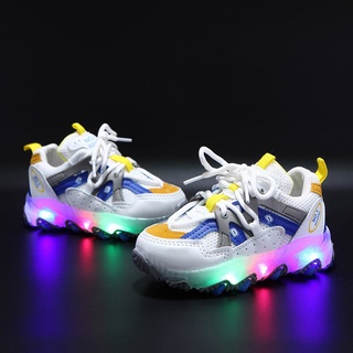 Heybaby DEDONALD Shoes Sneakers Boys/Girls LED Light Up Import School #3
