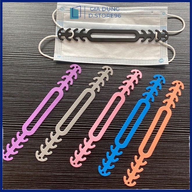 Hair Hole Adjustable Ear PainEar Mask Strap (Random Color Delivery