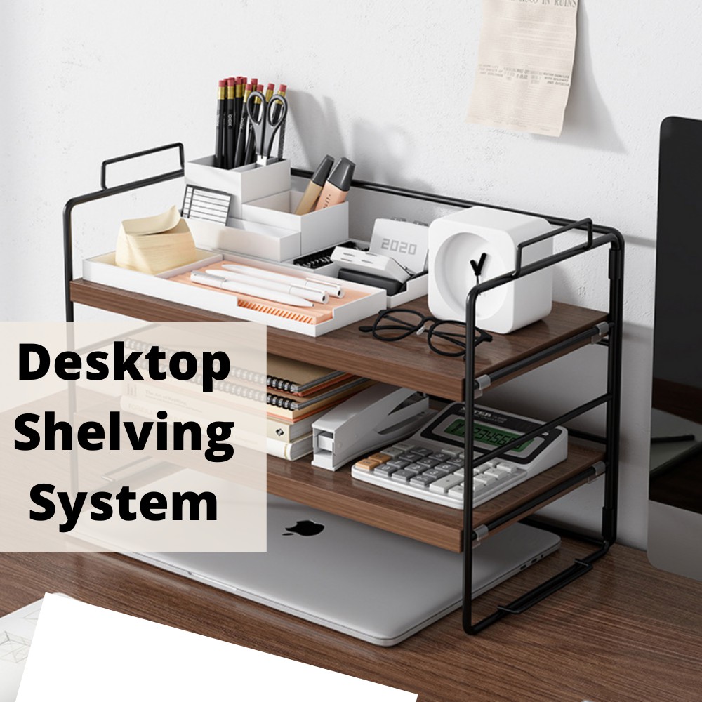 【SG】Metal Table Shelf Shelf/Desktop Shelving