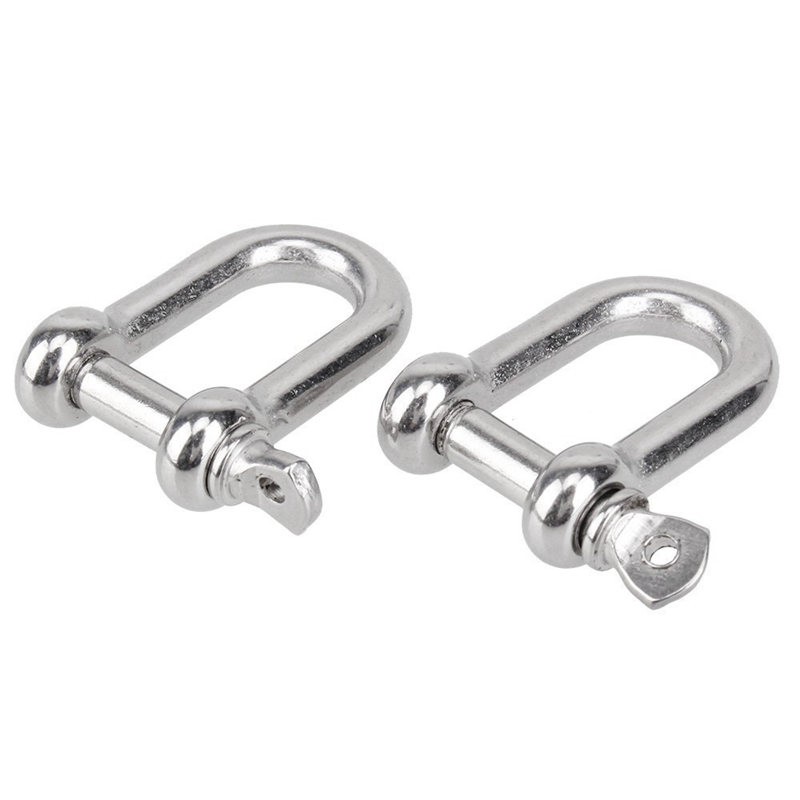 304 Stainless Steel Marine Chain Rigging Anchor Bow Shackle Screw Pin M4 to M20 