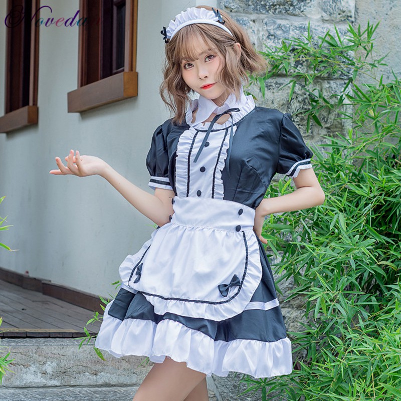 Crossdressing Halloween Costumes For Men Women Plus Size Sissy Maid Uniform Anime  Cosplay Sweet Gothic Lolita Dress|Anime Costumes| - AliExpress | Shopee  Singapore