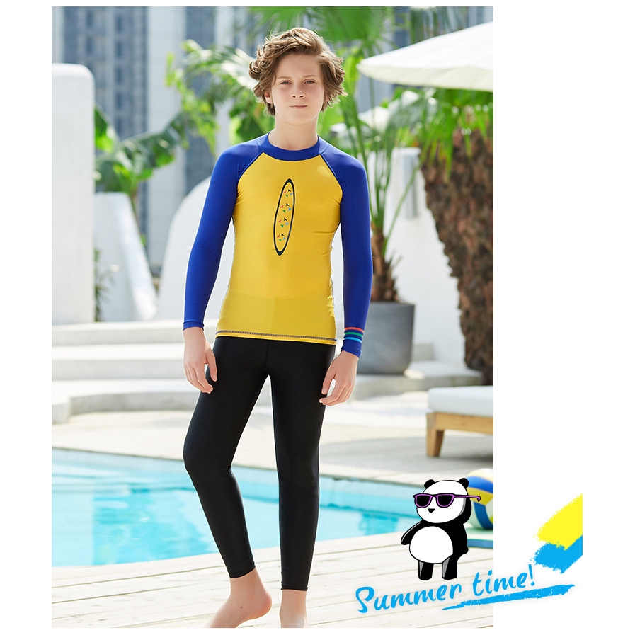 boys swim rashguard