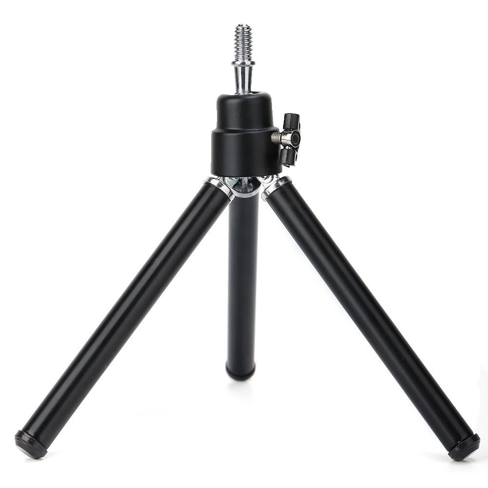 Adjustable Black Aluminum Mannequin Head Tripod Stand Normal And