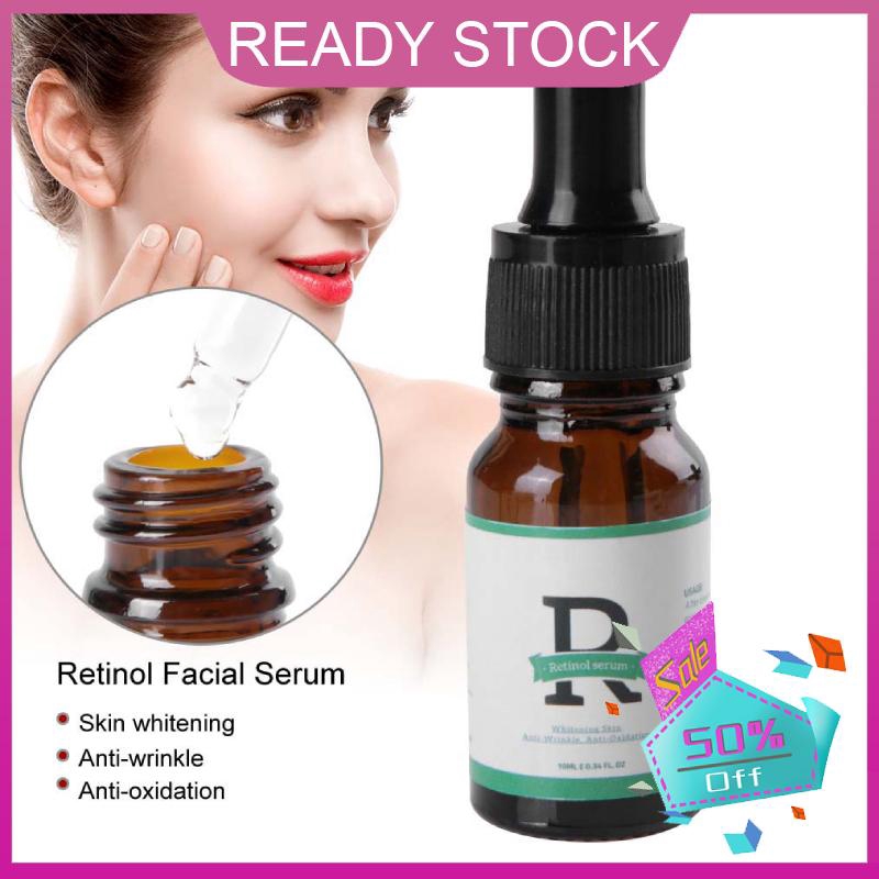 Mengy Retinol Facial Anti Wrinkle Serum Skin Whitening Serum Collagen Anti Aging Essence 10ml Shopee Singapore