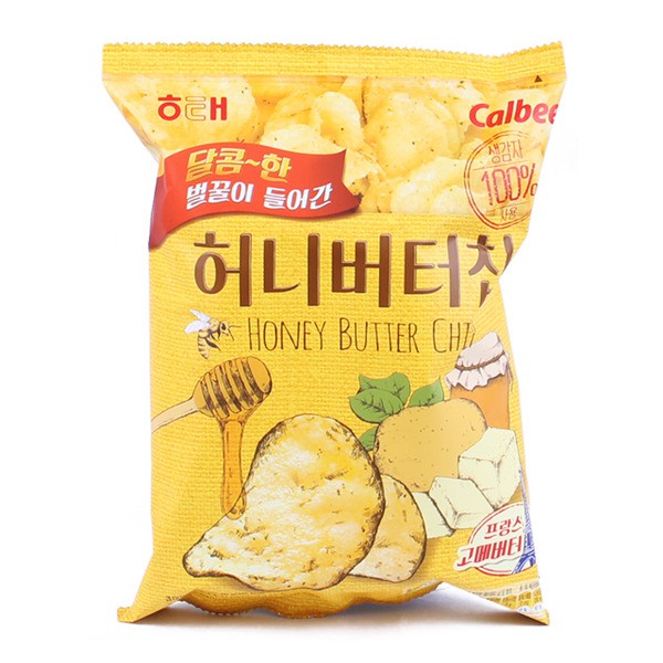 Honey Butter Chips 60g Korean Food Mart SINGSINGMART | Shopee Singapore