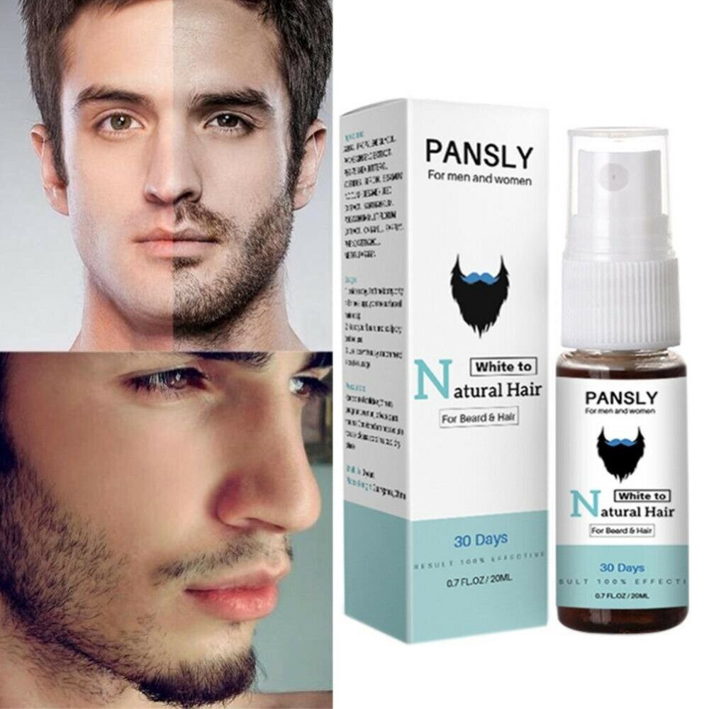 White Gray Beard Hair Treatment Tonic Oil To Natural Black Nutrition In 30  Days | Shopee Singapore