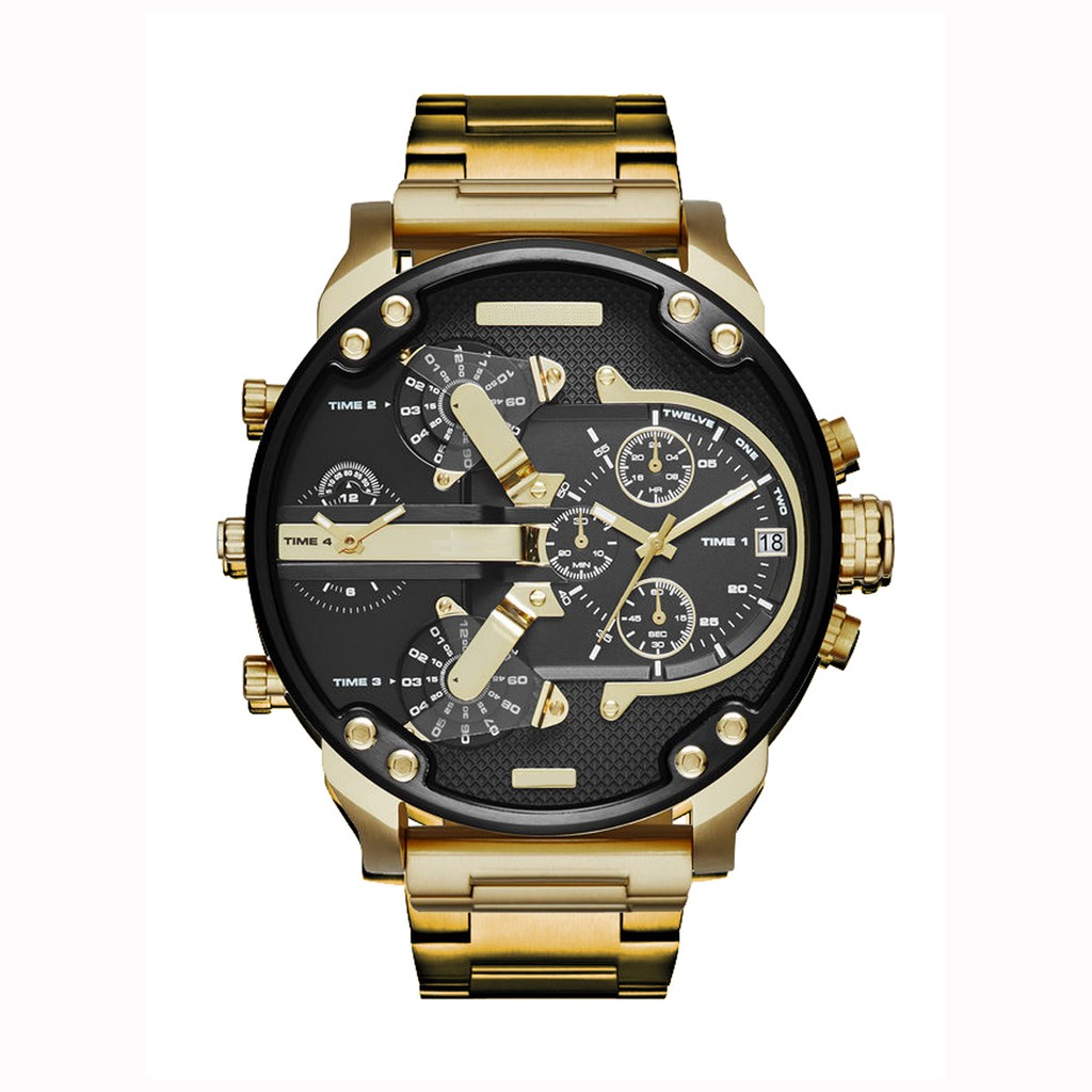 diesel all gold watch