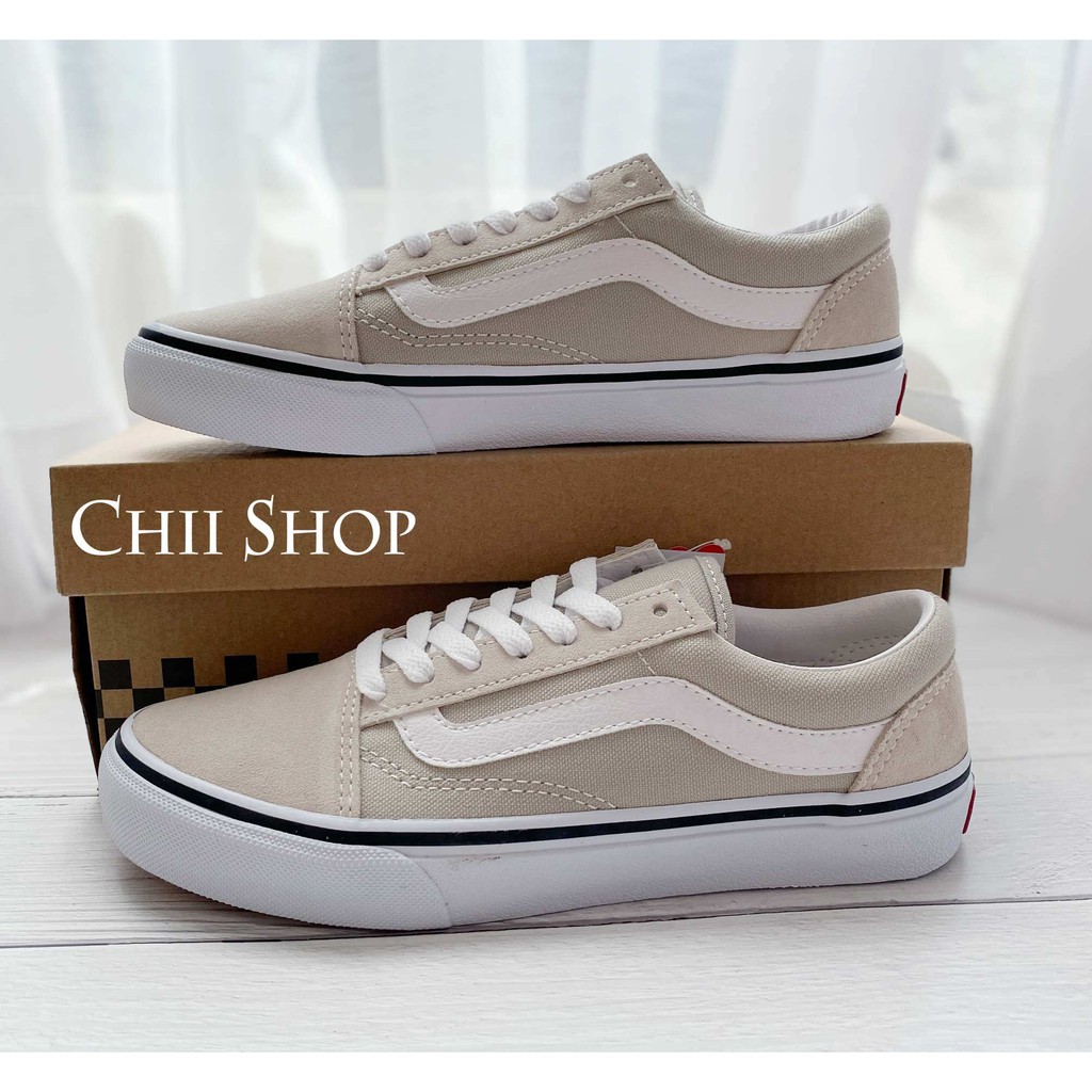 light beige vans