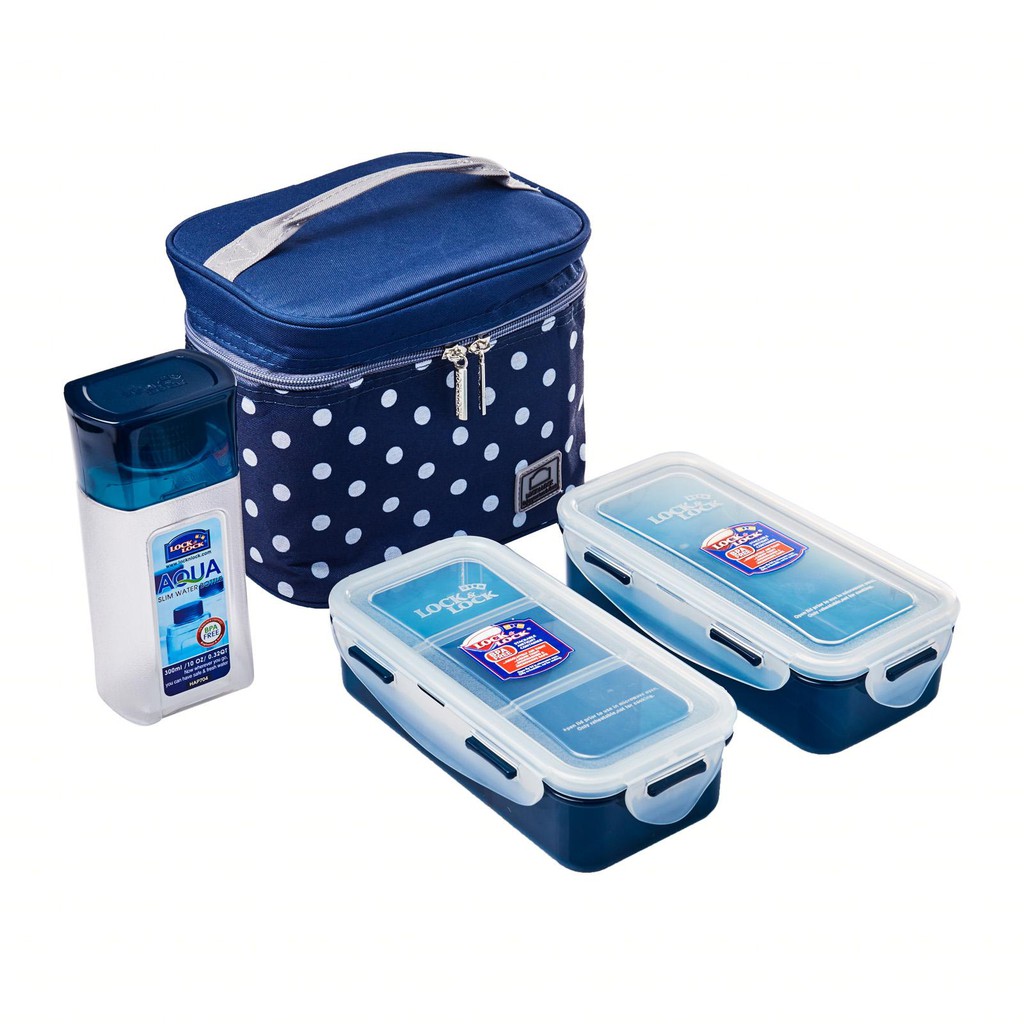 lock & lock lunch bag set