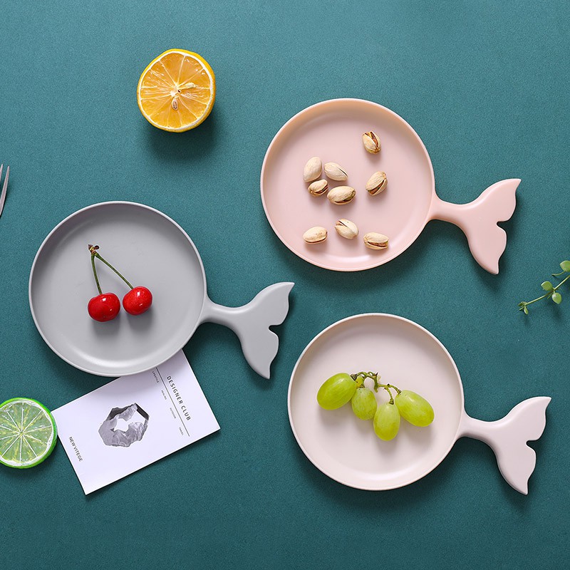 Yao Home Plastic Cartoon Fish Dry Fruit Creative Living Room Candy Shopee Singapore