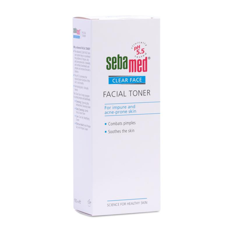 sebamed clear face cleansing facial toner