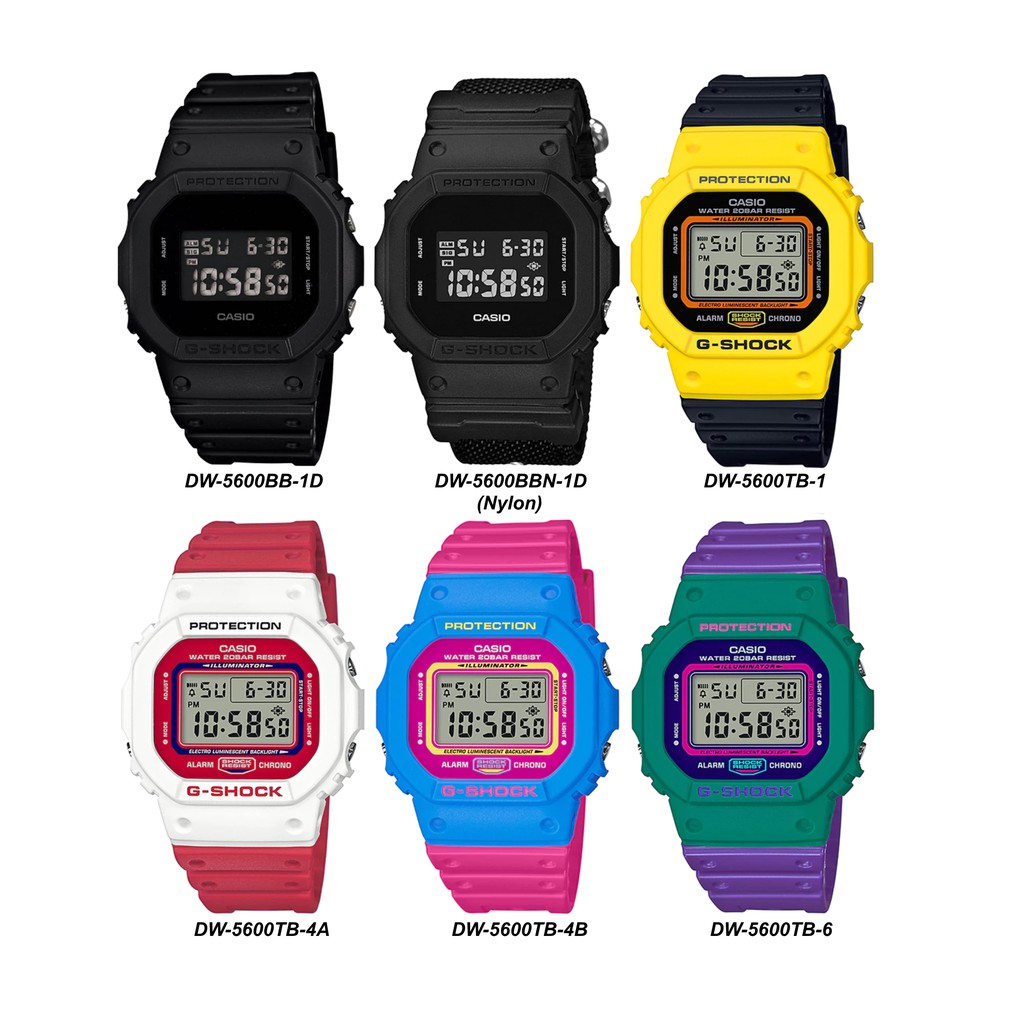 casio dw 5600 series