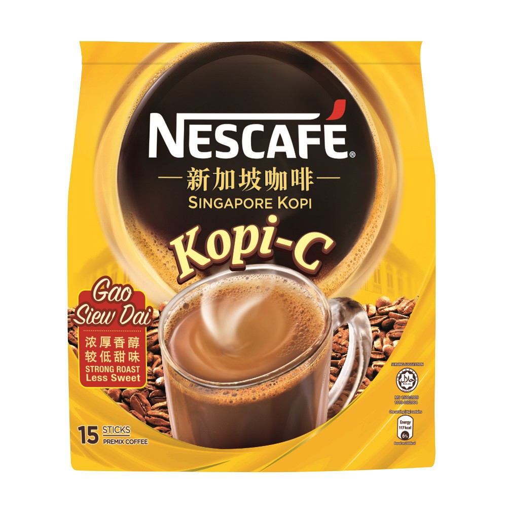 Nescafe® Kopi C Gao Siew Dai 15S Shopee Singapore