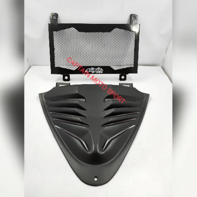 V grille plus Kawasaki ninja  250  fi  radiator  cap 2013 2017 