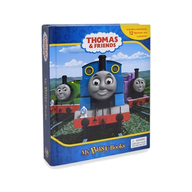 Thomas & Friends My Busy Book 12figurines and a playmat | Shopee Singapore